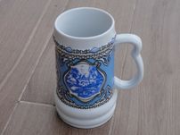 Kufel do piwa z porcelany