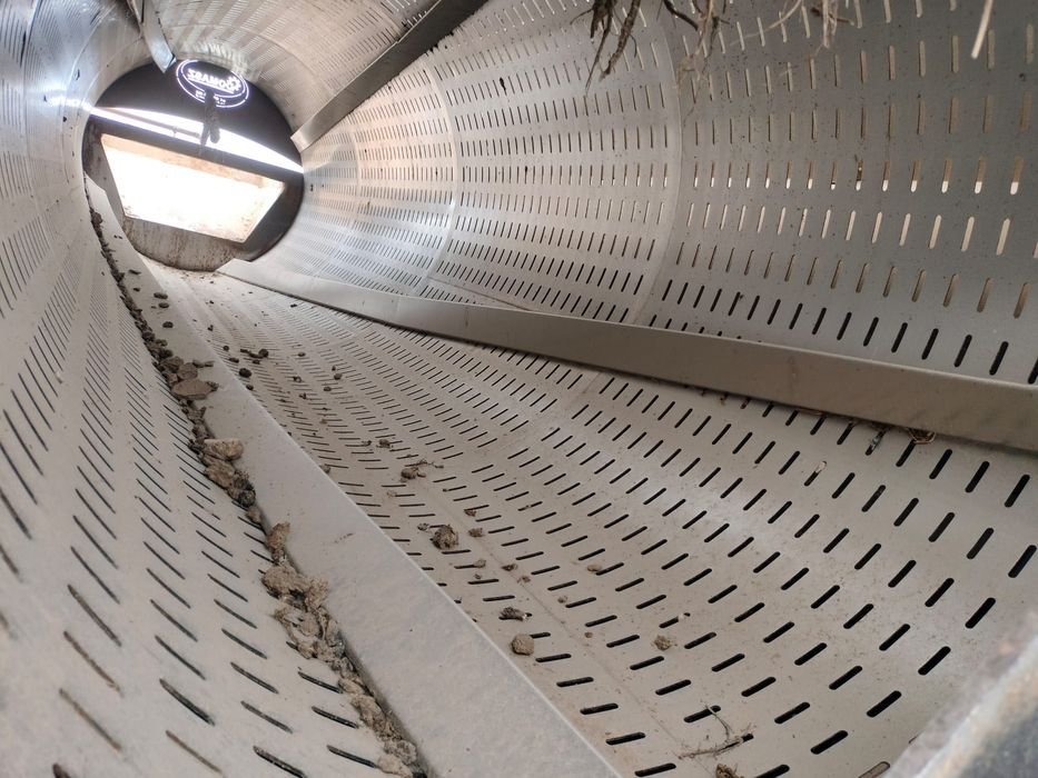 Myjka bębnowa duża do mycia ziemniakow