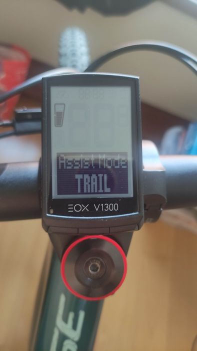 Ciclocomputador sigma eox 1300 bicicleta e-bike orbea rise