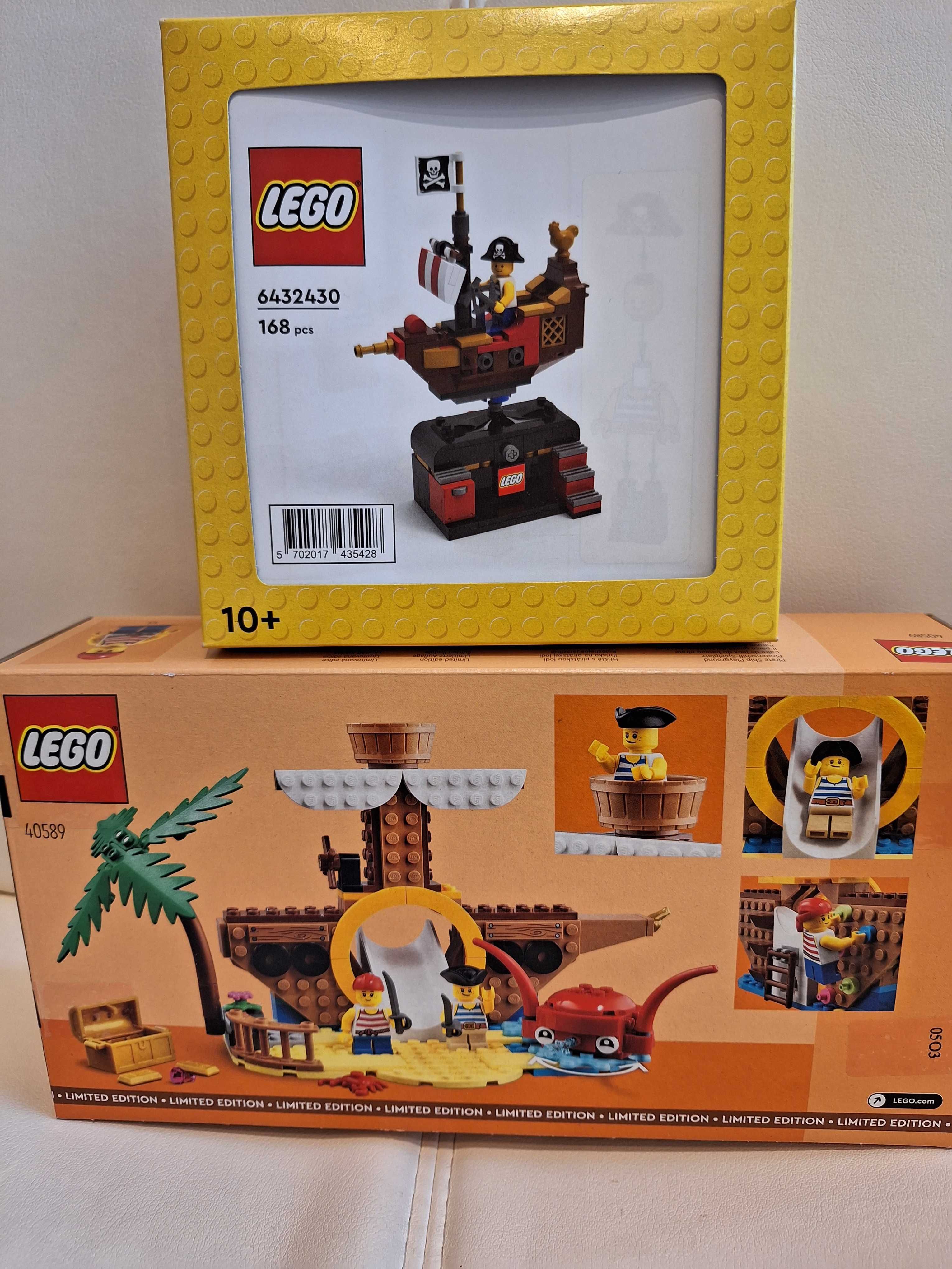 Lego piraci 40589 i 6432.430 plac zabaw i przejażdżka na statku