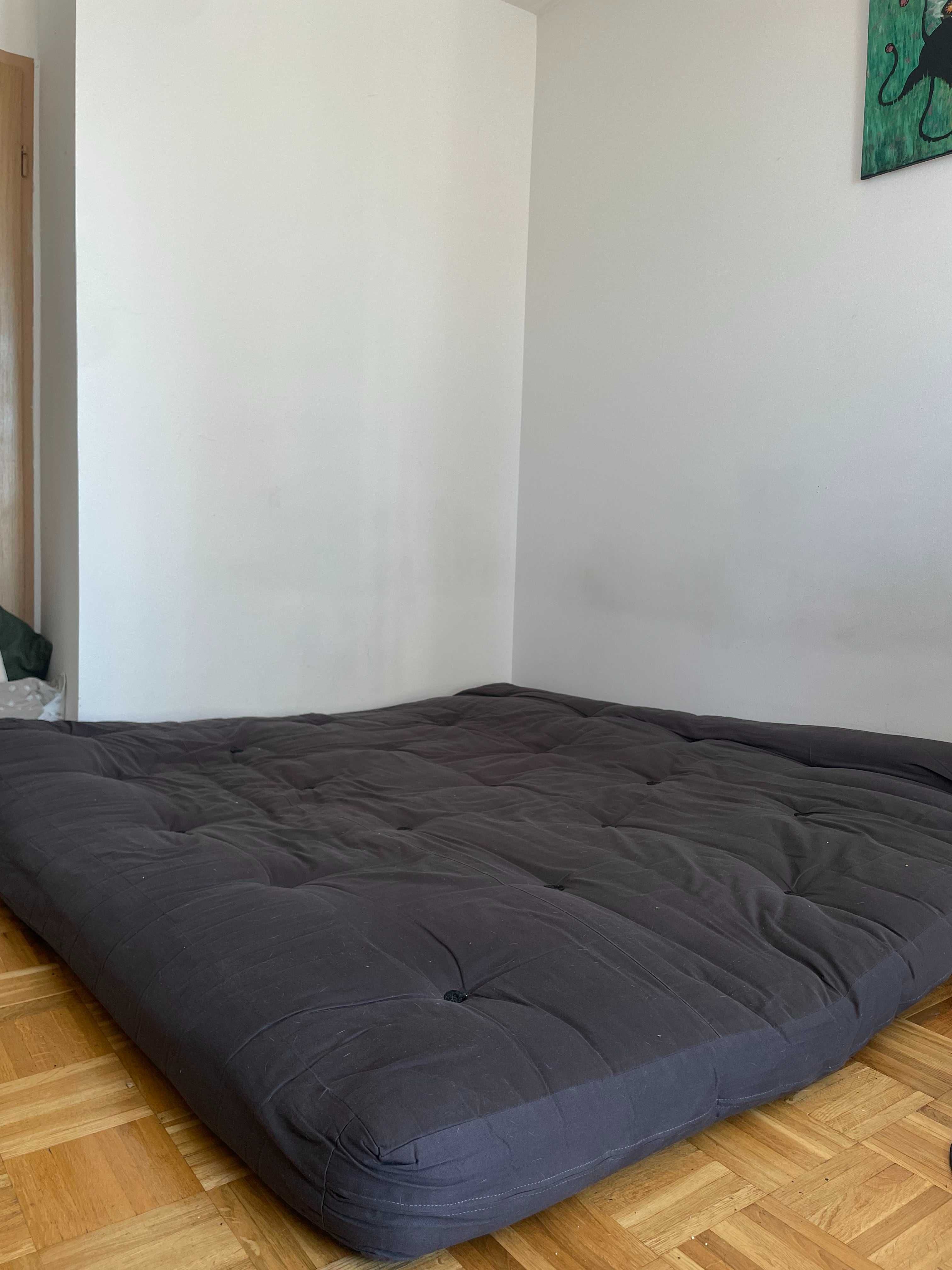 Materac futon lniany 180x200 slodkich snow kokosowy