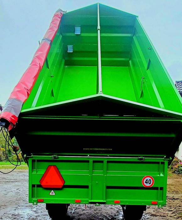 Przyczepa 16DMC 3 stronny wywrot