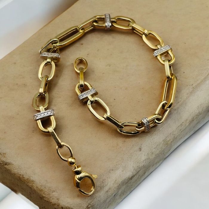 Bransoletka Złota 585/14k 7.01g 19,5cm Nowa