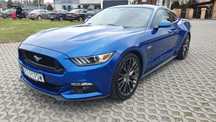Ford Mustang Ford Mustang GT 2017r 5,0 V8 Premium Sync3 Czarna skóra mały Przebieg