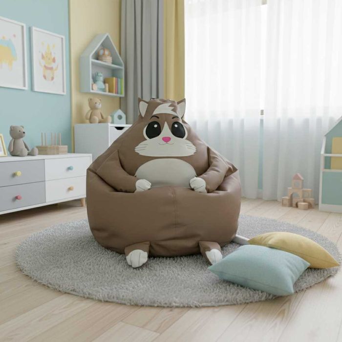 Доставка топ! Крісло мішок дитяче Кіт, Кресло мешок детское Котик