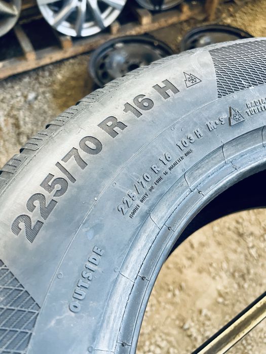 Шини Резина Зимові 225 70 16 Continental WinterContact TS850P 2шт