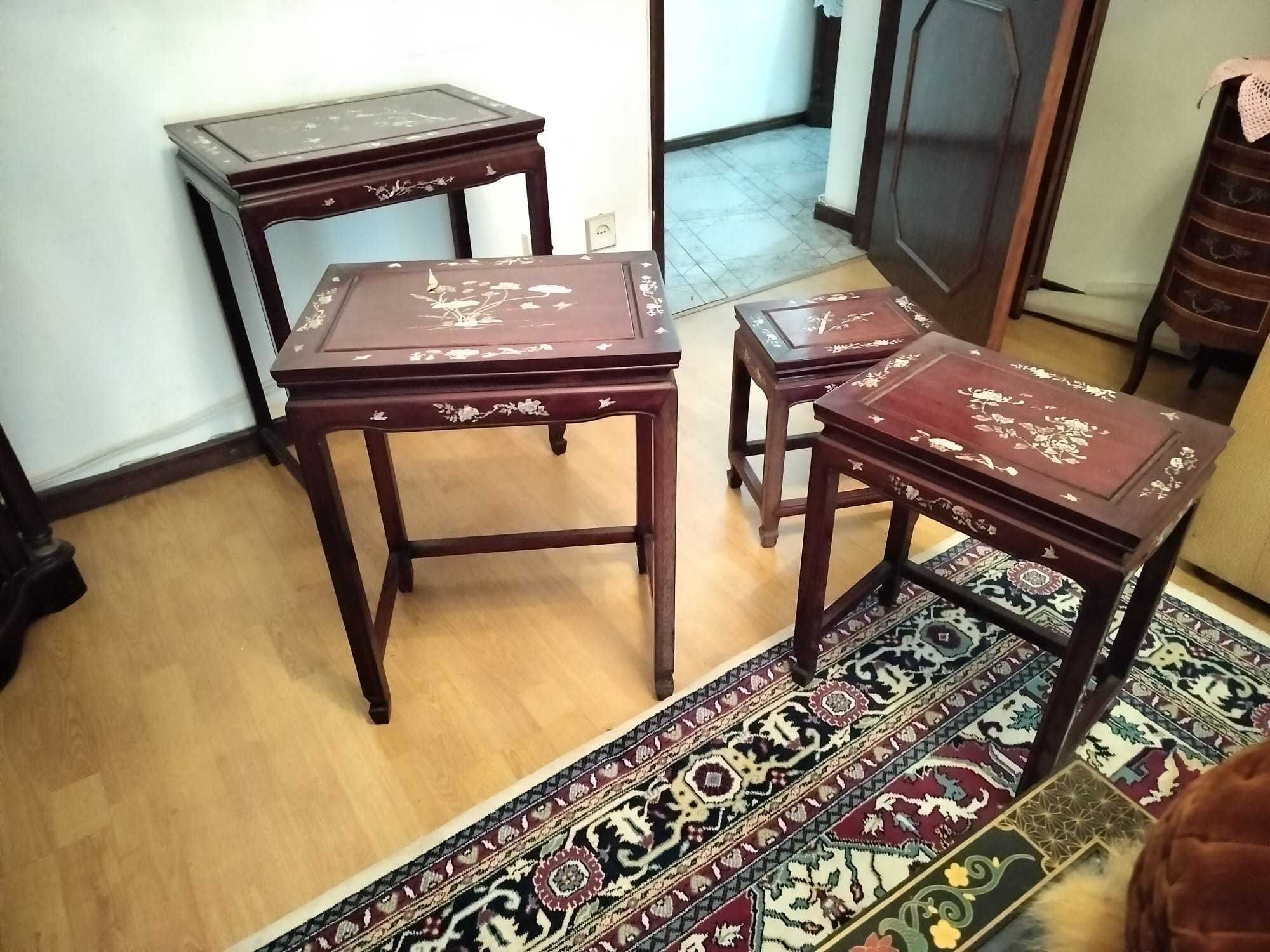 Conjunto Mesas de Apoio