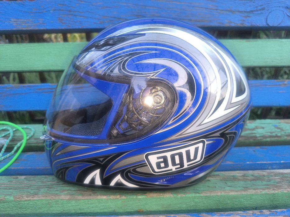 Мотошлем AGV K-3 шолом мото XL гарний   shoei agv arai shark ls2 hjc