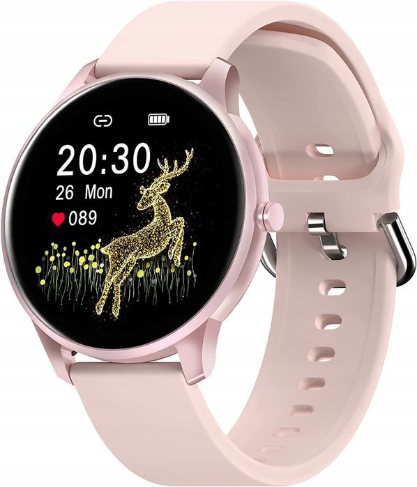 uszkodzony smartwatch fitness tracker dla kobiet różowy  huawisefit