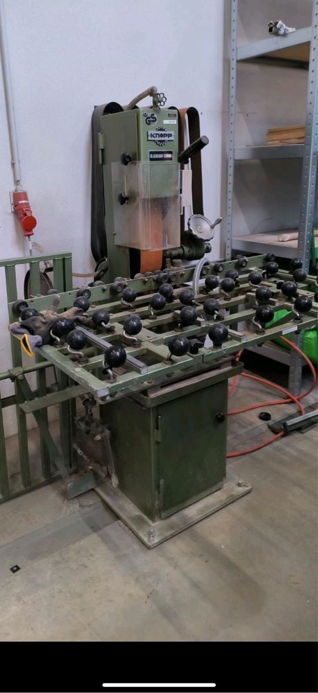 SZLIFIERKA DO SZKŁA KNOPP GLASKANT-COMBI 2-02 polerka na pasy 1830x100