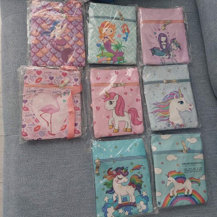 Etui na telefon torebka dla dziewczynki WZORY