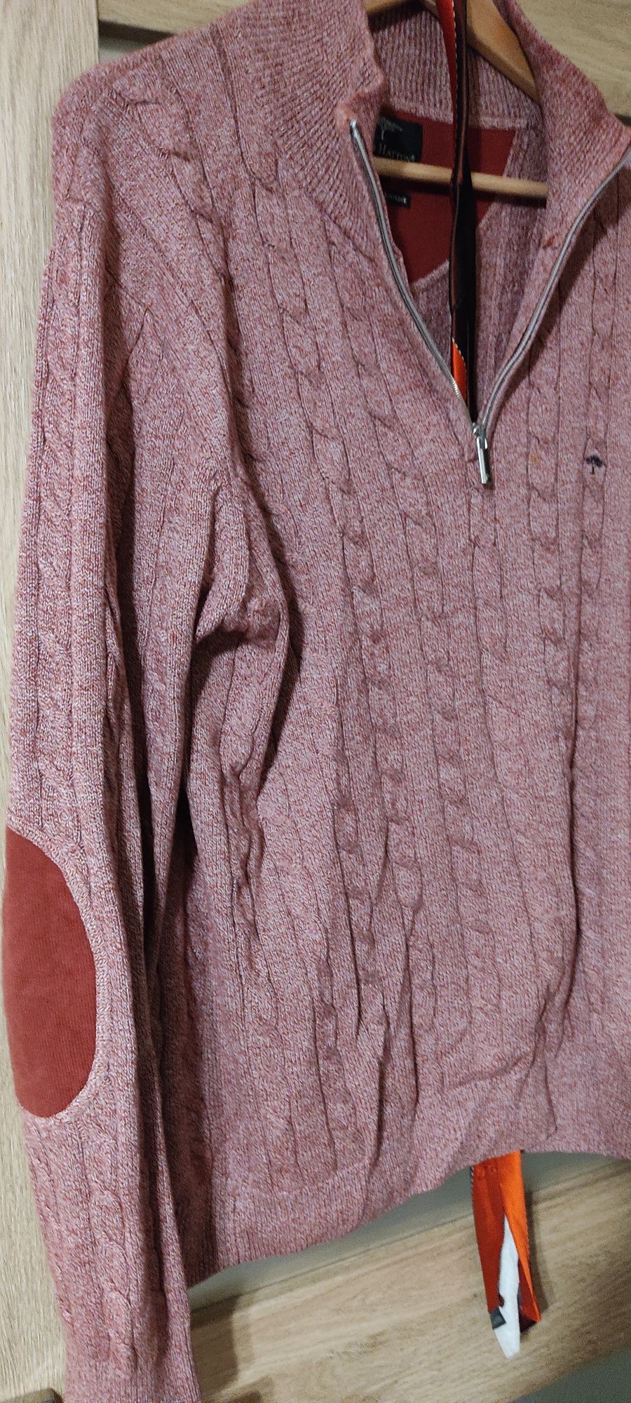 Awangardowy sweter męski elegancki premium obniżka