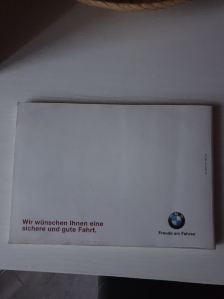 Bmw E46 instrukcja obslugi.