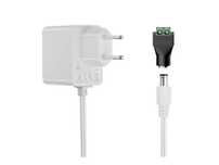 Zasilacz Lonnky 12V 1A 5.5x2.1mm DC do LED, routera i CCTV