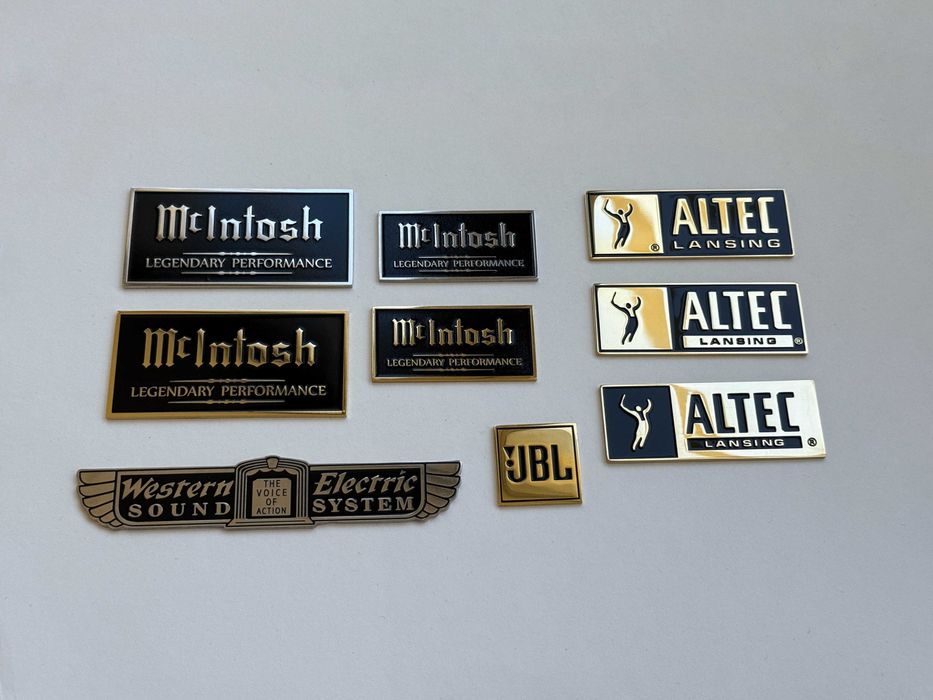 Продам шильдики McIntosh , Altec , JBL и другие