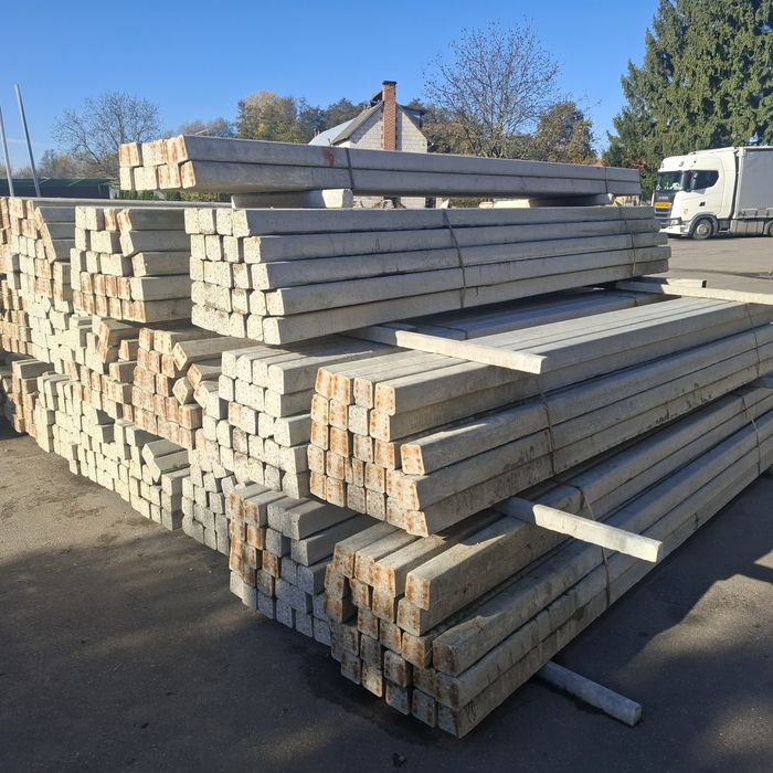 Słupki słup sadowniczy strunobeton 8x8 3.5m