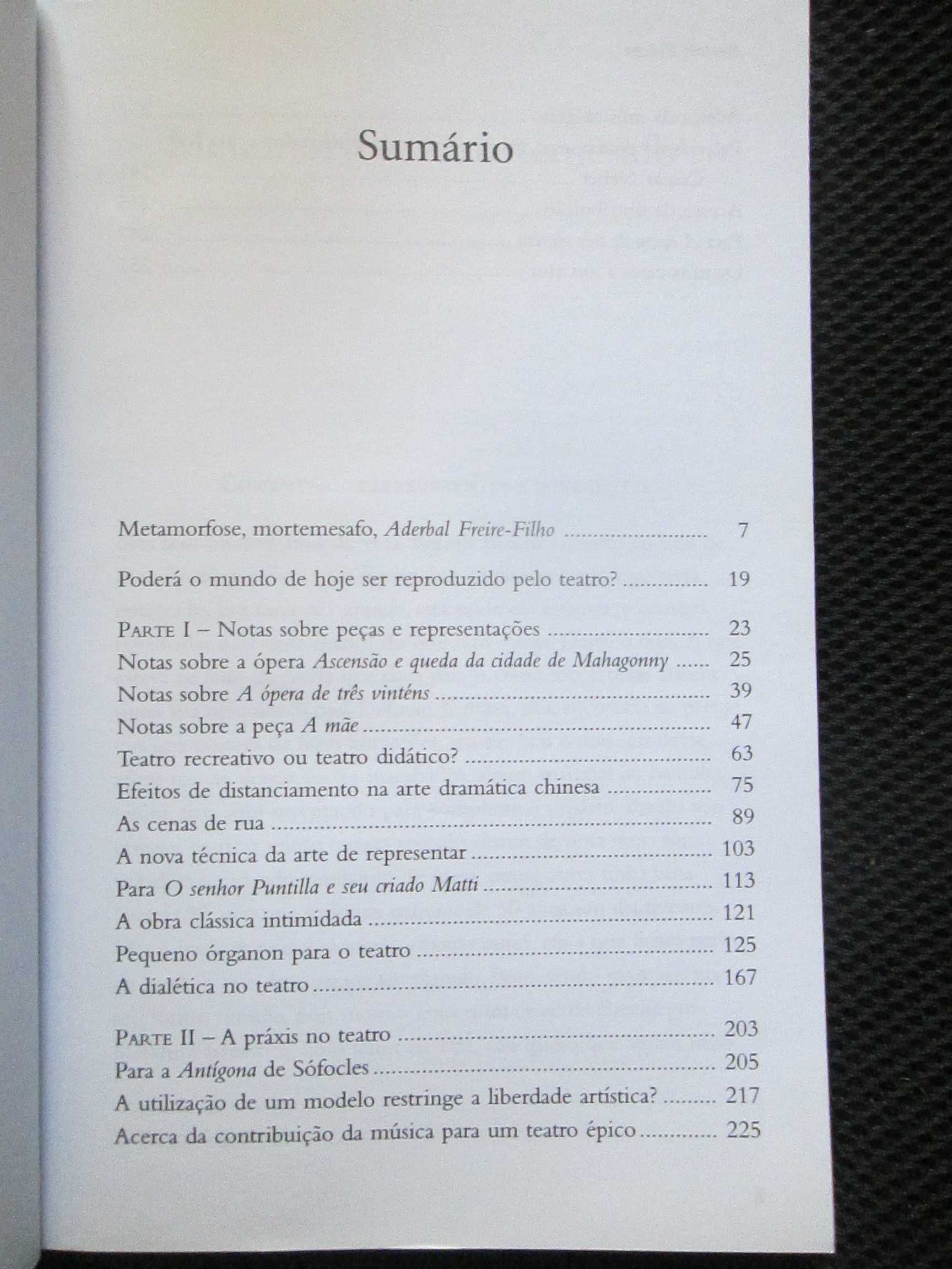 Estudos Sobre Teatro - Bertold Brecht, de Aderbal Freire-Filho