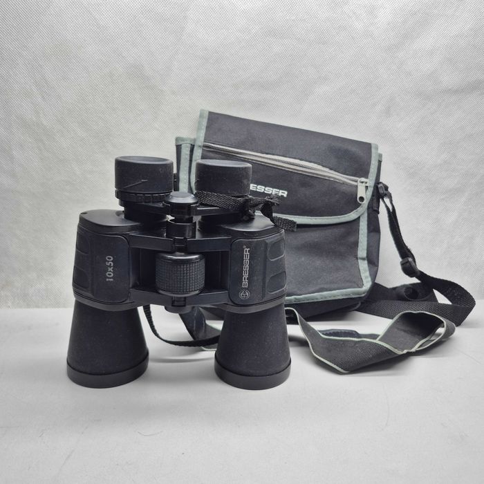 Lornetka Bresser 10x50 pokrowiec; Komis Jasło Igielna