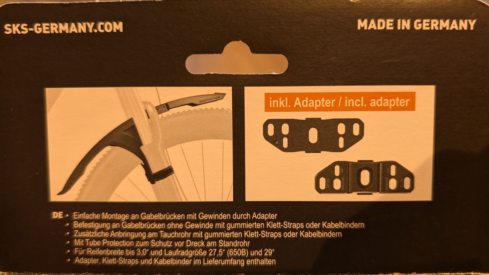 Błotnik przedni SKS Mudrocker 3"