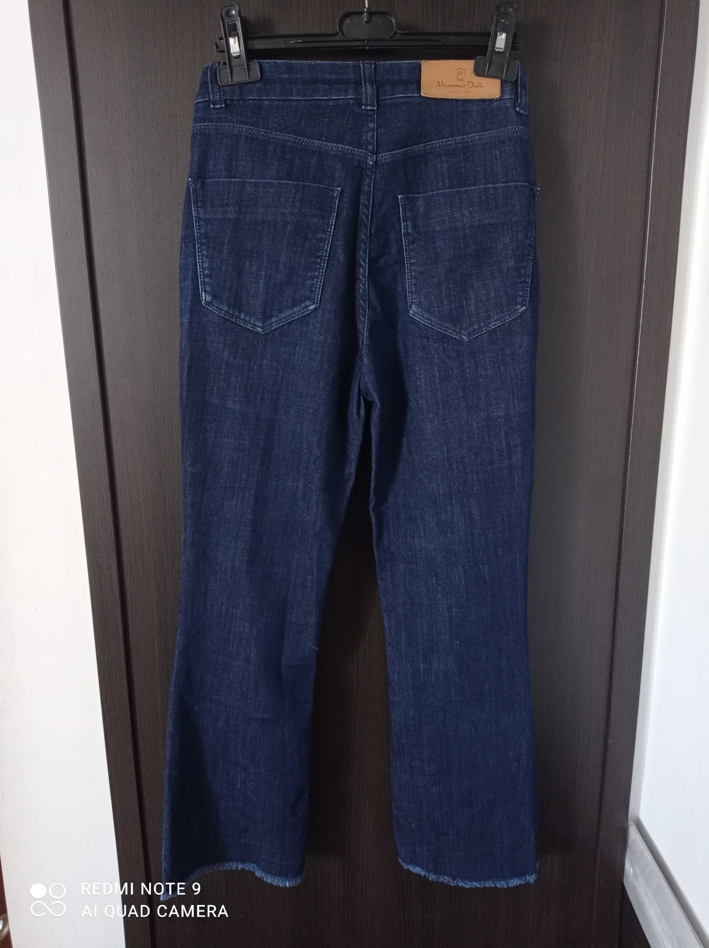 Massimo Dutti spodnie jeansowe rozm. 36