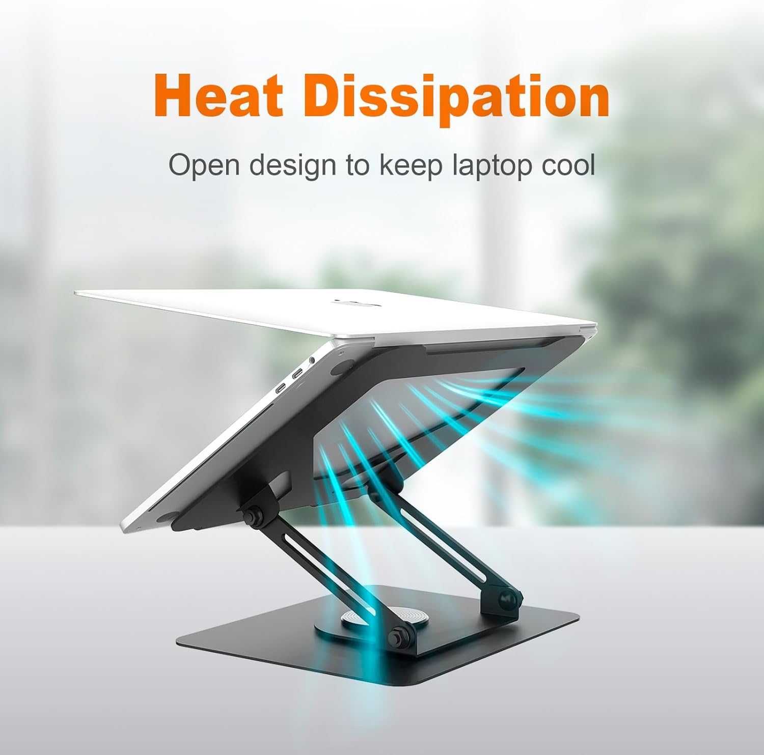 GRIFEMA Stojak Podstawka pod Laptopa 10-17.3 REGULOWANA 360 METALOWA
