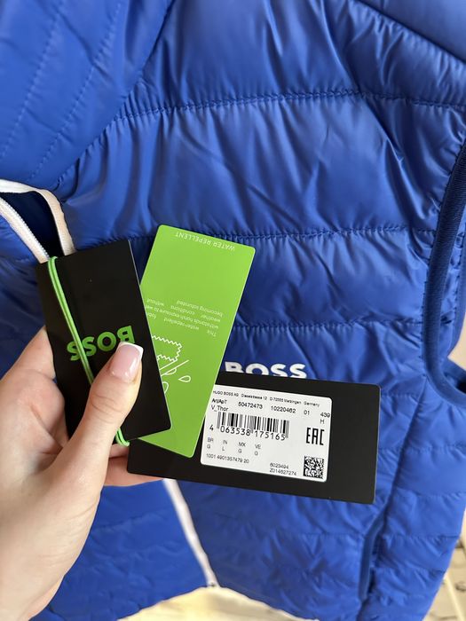 Hugo Boss Жилет V_Thor 50472473 Чорний Regular Fit