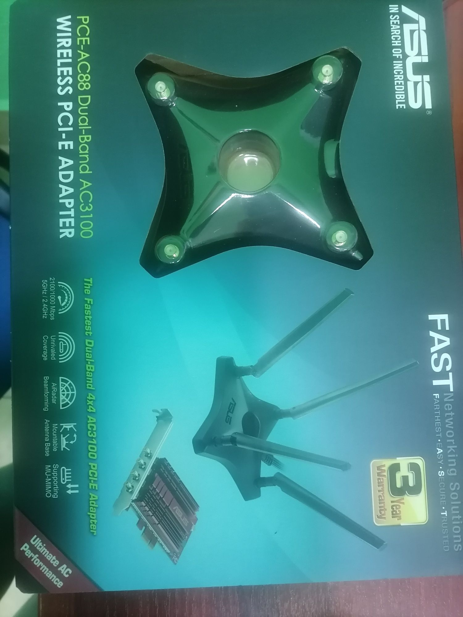 Wi-Fi адаптер Asus PCE-AC88