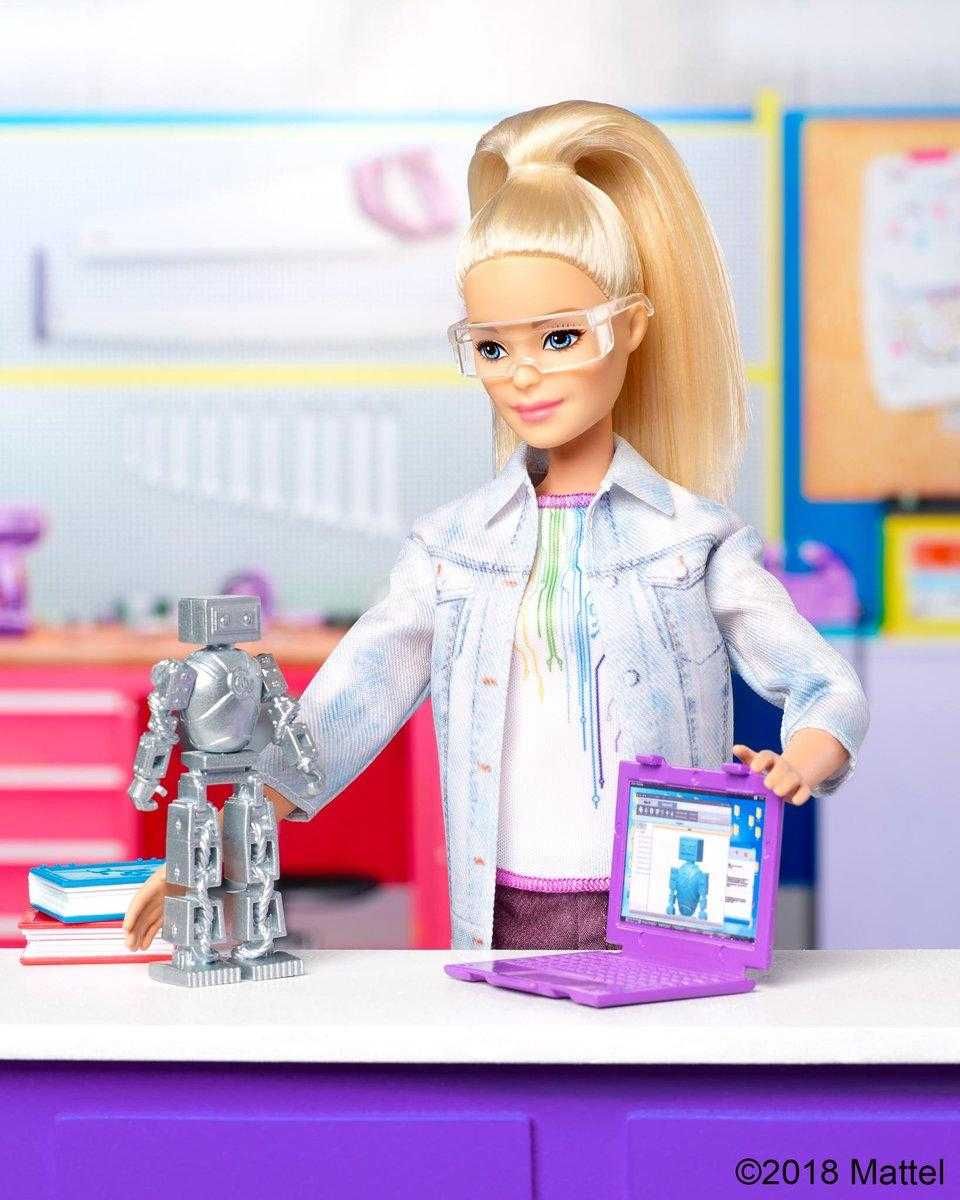 Оригинал Барби инженер робототехник Barbie Career of the Year Robotics