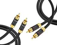KABEL 2 RCA - 2 RCA Przewód KLOTZ Cross-Tech CINCH - 1m