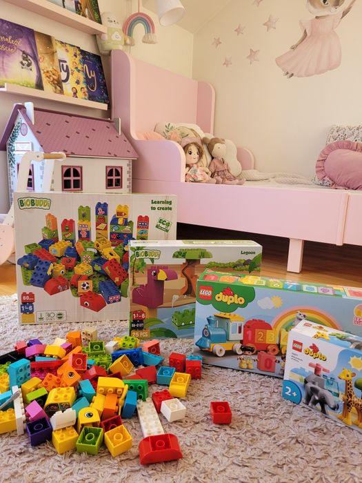 Lego duplo + klocki Biobuddi kompatybilne z duplo
