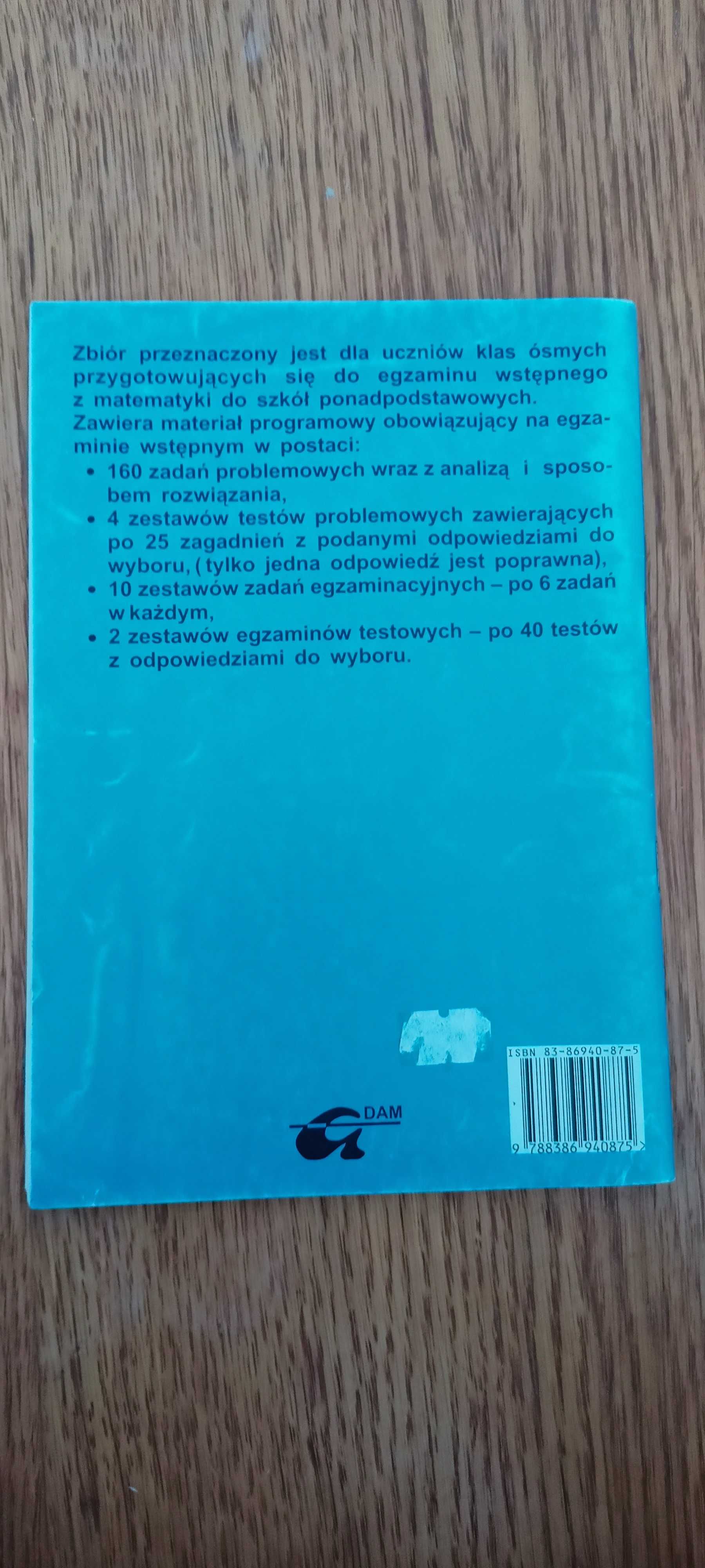 I ty zostaniesz Pitagorasem zadania testy egzaminy klasa 8 - W. Łęska