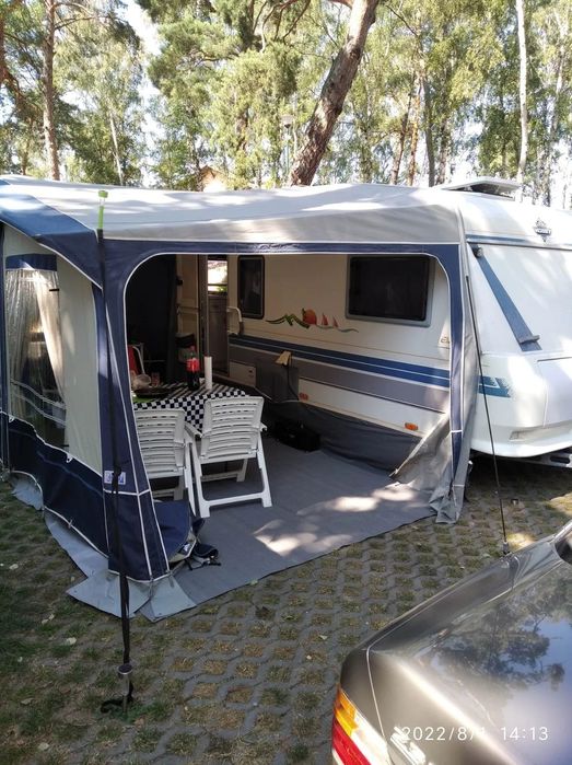 Hobby 440 elegance  fotowoltaika  Przyczepa kempingowa hobby 440 samowystarczalna stan idealny
