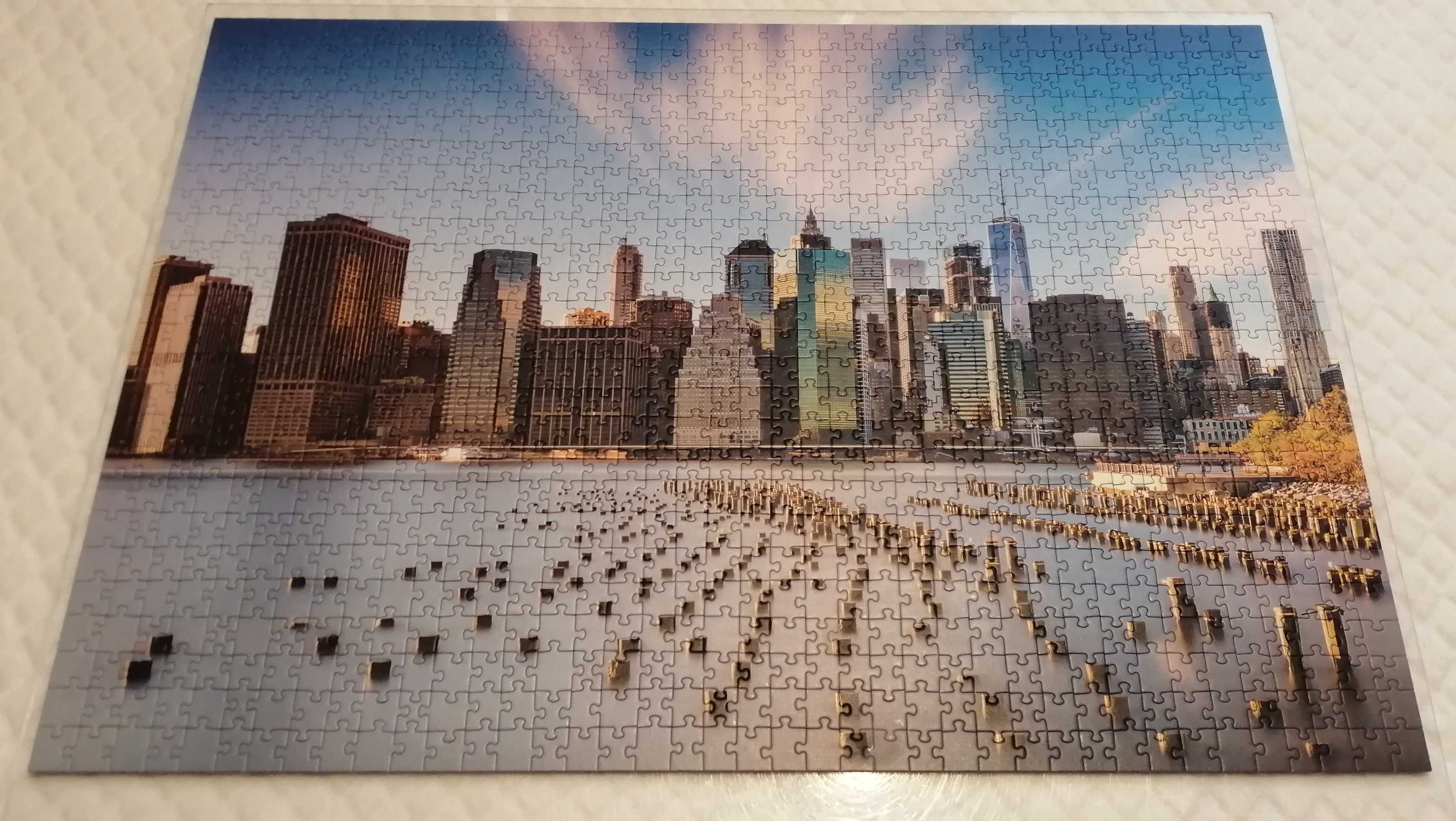 Szlakiem odkrywców USA. Nowy Jork. 91502, Trefl, 1000 (Puzzle)