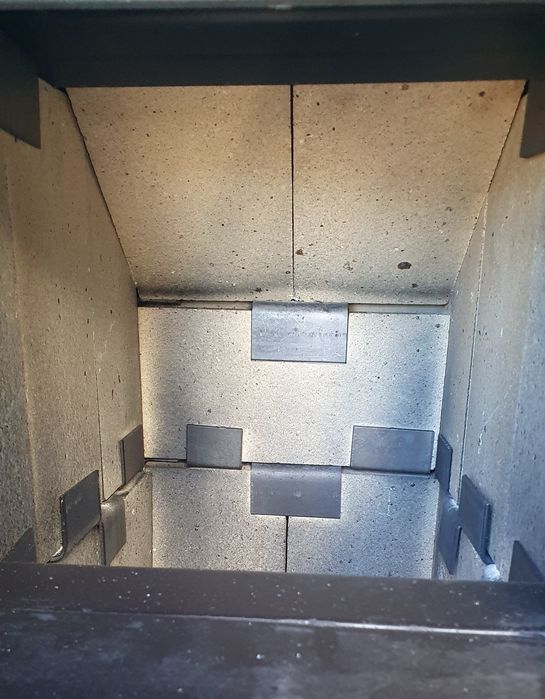 Piec 15 kW nadmuchowy z nadmuchem nagrzewnica 3 wyloty