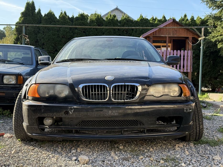 BMW E46 2.8 coupe drift skręt hydro