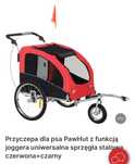 Przyczepka rowerowa dla zwierzakow
