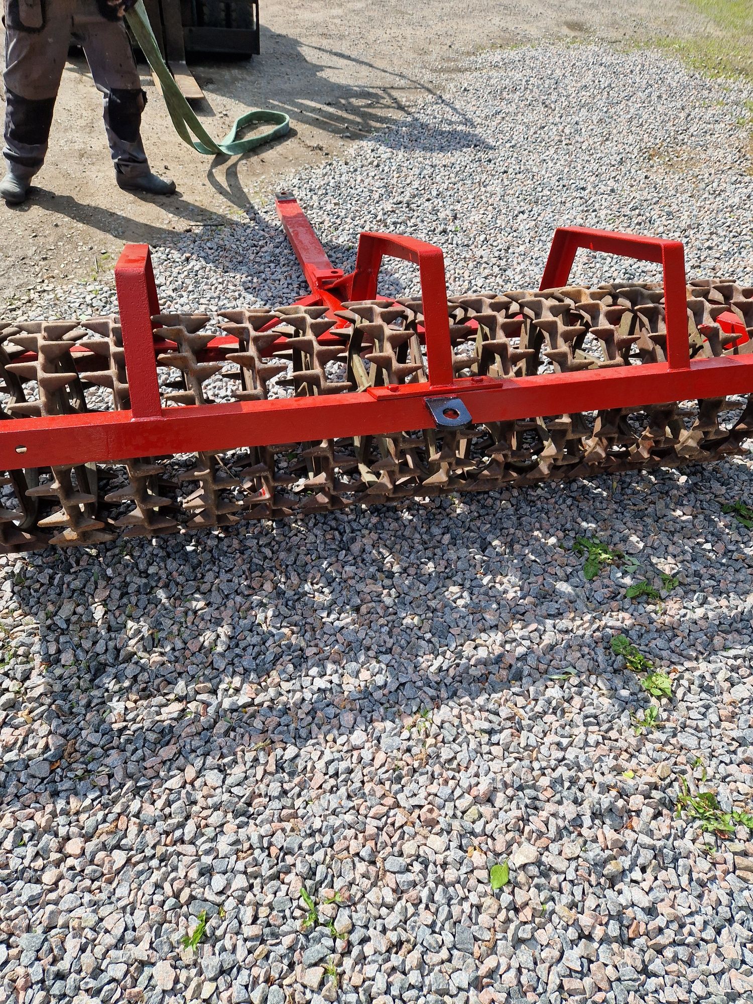 Wały posiewne ciogane 9Cambell , Ystad 7 m robocze