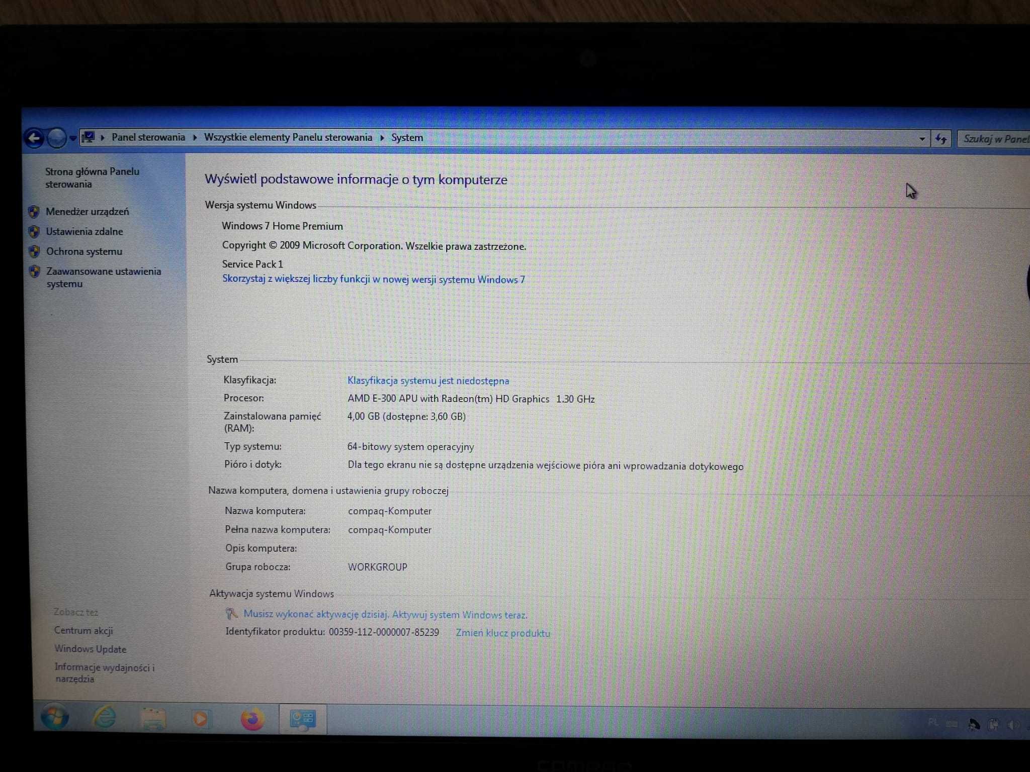 Laptop HP Presario CQ57 AMD E300 4GB