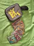 Cartas pokemon com bolsa