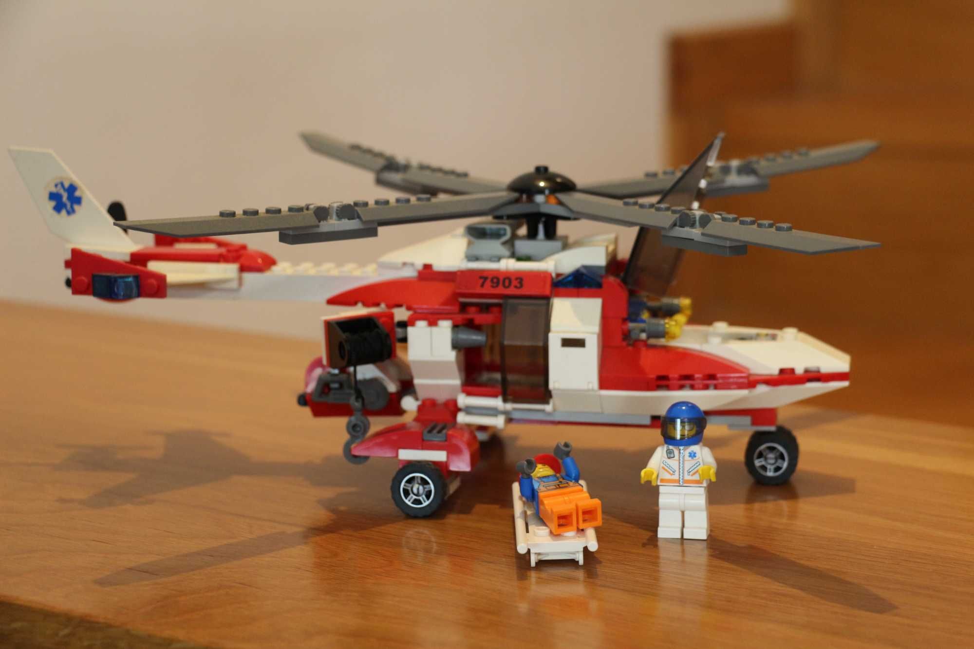 Lego helicóptero de resgate - 7903