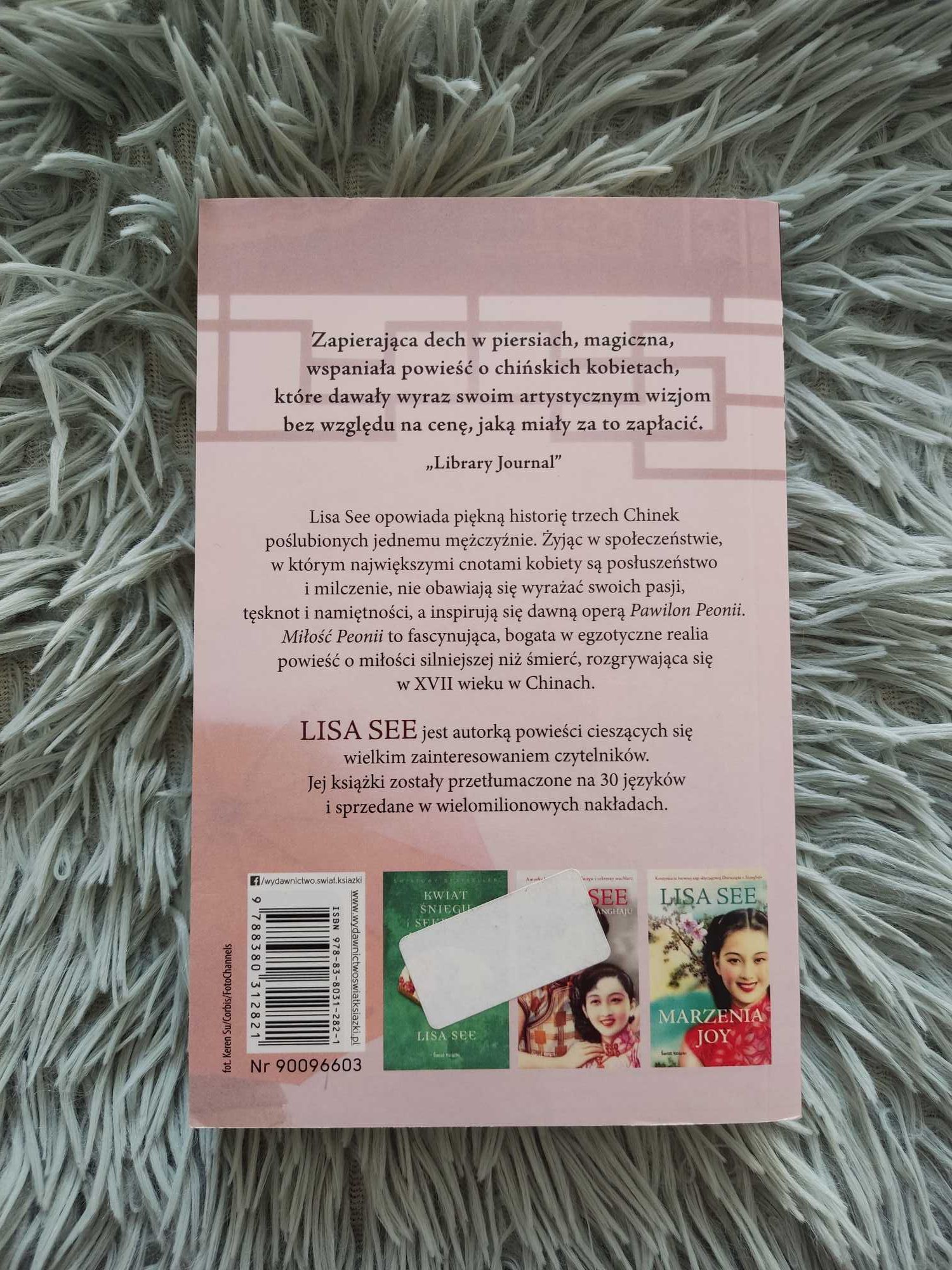 "Miłość Peonii" Lisa See
