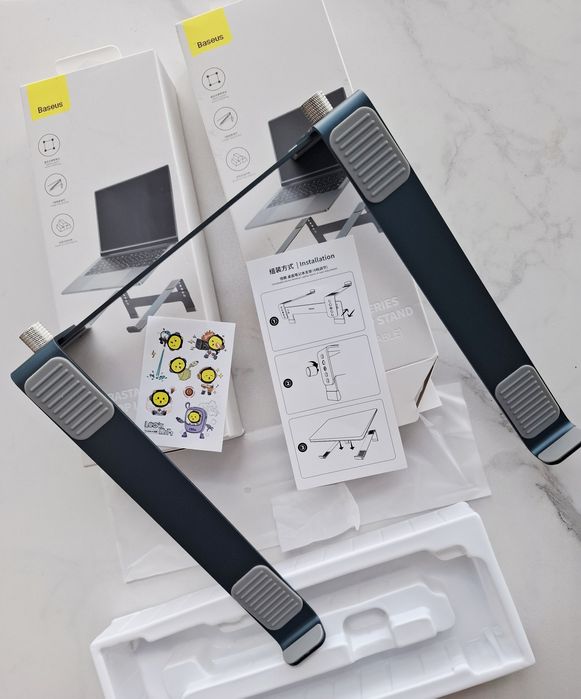 Підставка ноутбука Baseus UltraStable Desktop Laptop Stand Grey, новий