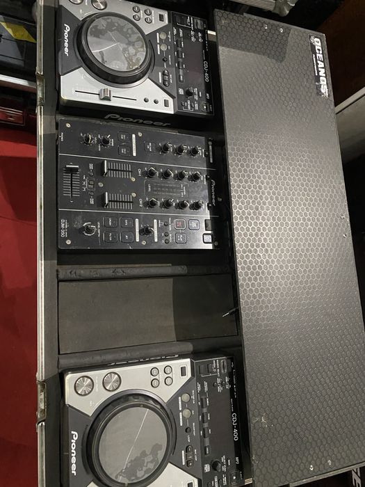 Pioneer djm 350  cdj 400 rack