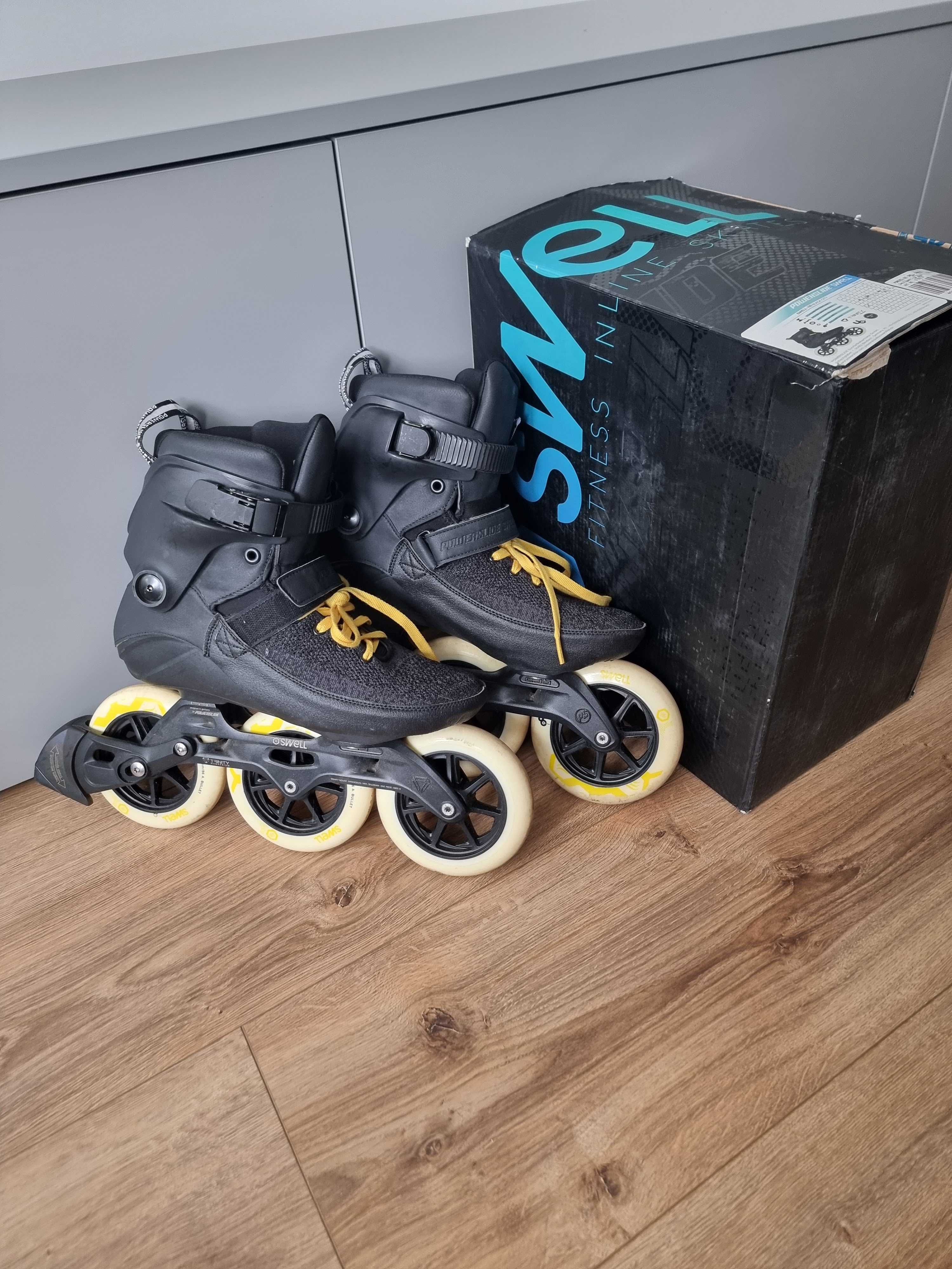 Ролики Powerslide Swell Black City Trinity 125 42 размер