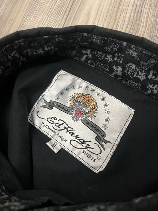 Edhardy рубашка size XL