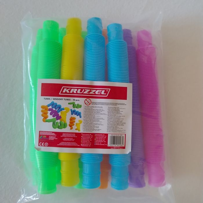 Tuby sensoryczne 10 szt.