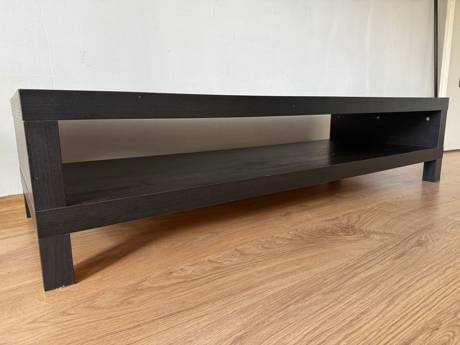 Stolik RTV czarny IKEA 150cm x 55 cm