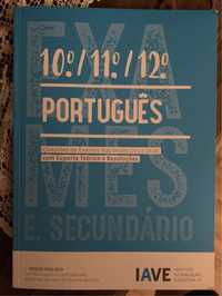 Livro IAVE PORTUGUÊS - Questões de Exames Nacionais