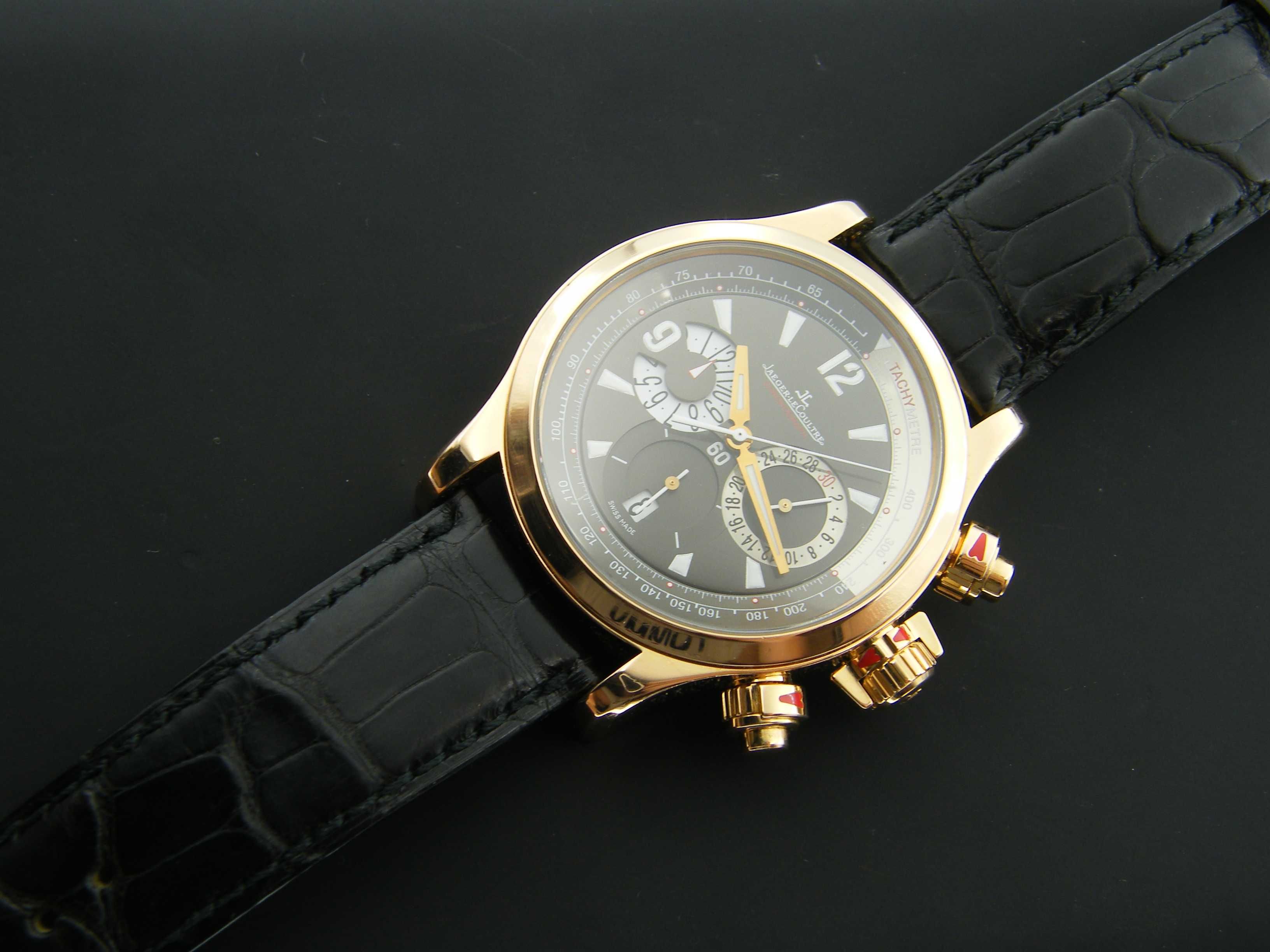 Jaeger LeCoultre Master Compressor Chronograph w 18k Złocie