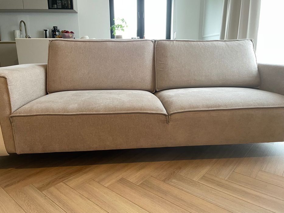Kanapa 3 osobowa, beżowa ATALANTA Ramaro